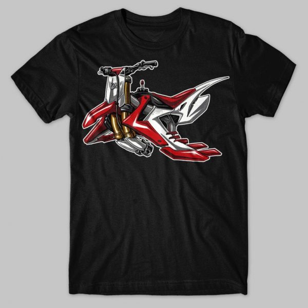 T-shirt Honda CRF Bird Merchandise & Clothing Motorcycle Apparel