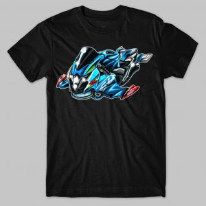 T-shirt Suzuki GSXR 1000 Whale Aqua Merchandise & Clothing Motorcycel Apparel