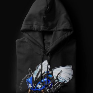 Hoodie Yamaha YZF-R1 Bee Blue Merchandise & Clothing