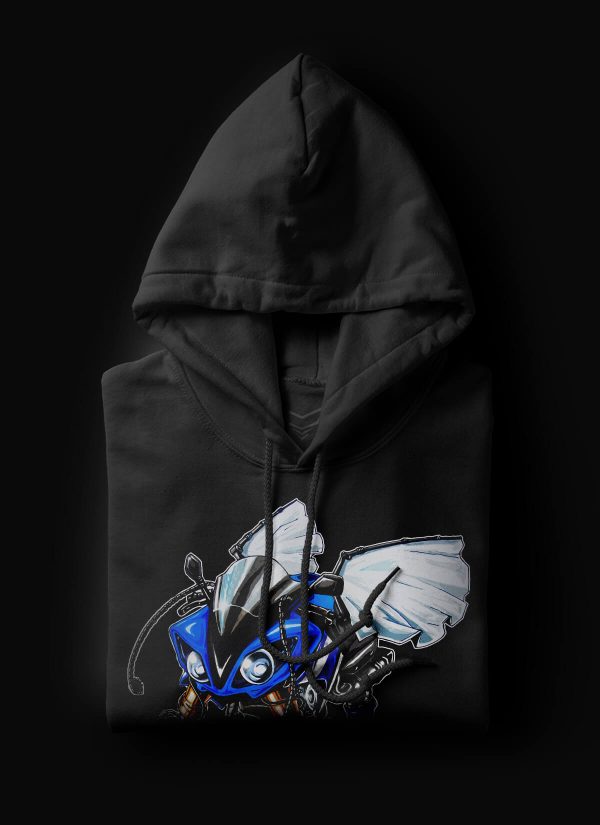 Hoodie Yamaha YZF-R1 Bee Blue Merchandise & Clothing