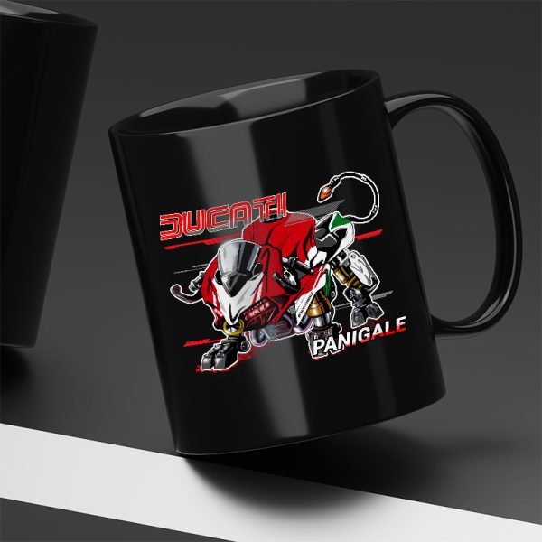 Black Mug Ducati Panigale Bull Final Edition Merchandise & Clothing Motorcycle Apparel