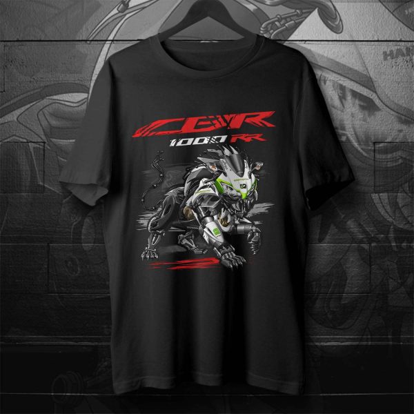 T-shirt Honda CBR1000RR Lion 2009 HANNspree (limitierte Version) Merchandise & Clothing Motorcycle Apparel