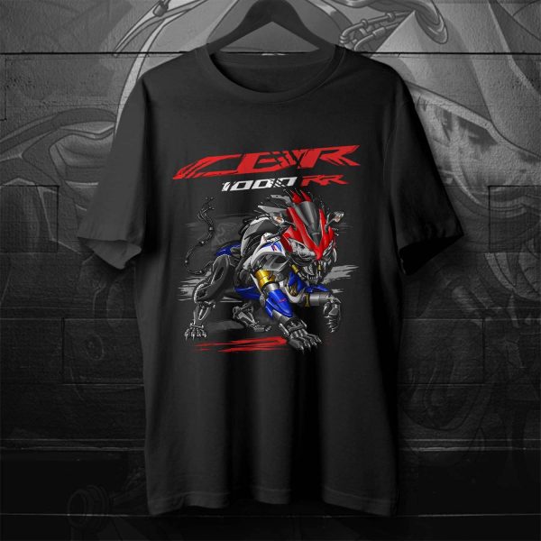 T-shirt Honda CBR1000RR Lion 2009 HRC Merchandise & Clothing Motorcycle Apparel
