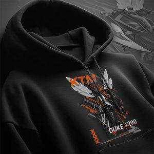 Hoodie KTM 1290 SuperDuke R Wasp Orange Merchandise & Clothing
