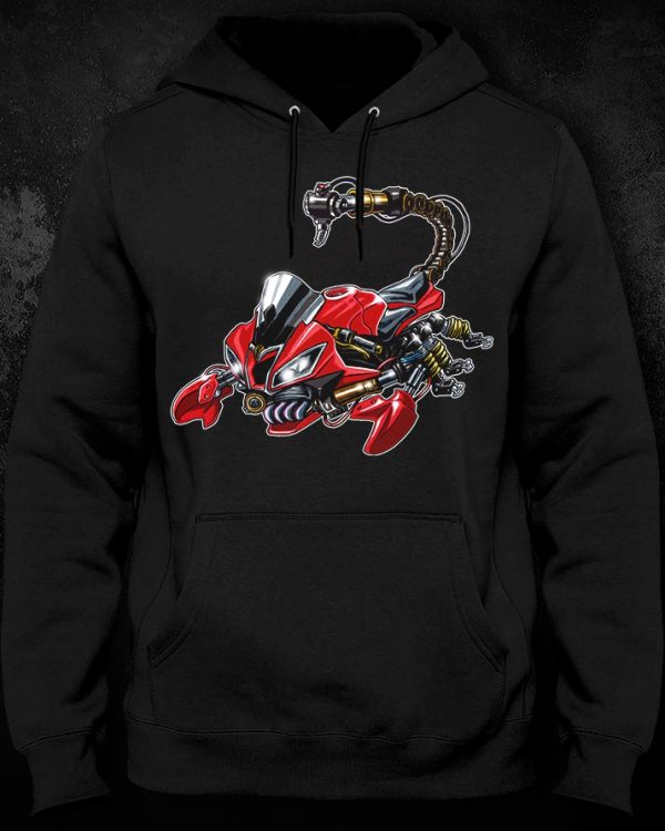 Yamaha YZF-R6 Scorpion Hoodie Red Merchandise & Clothing Motorcycle Apparel