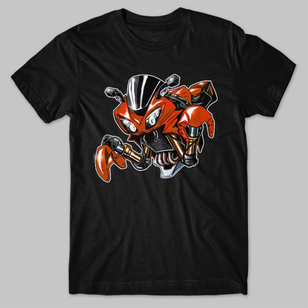 T-shirt Kawasaki Ninja ZX10R Mantis Orange Merchandise & Clothing Motorcycle Apparel