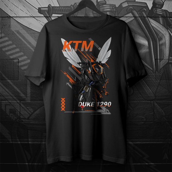 T-shirt KTM 1290 SuperDuke R Wasp Black Merchandise & Clothing