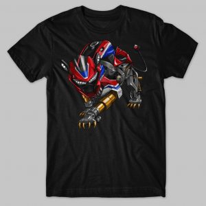 Honda CBR 1000RR Panther T-shirt Grand Prix Tri-Color Merchandise & Clothing Motorcycle Apparel