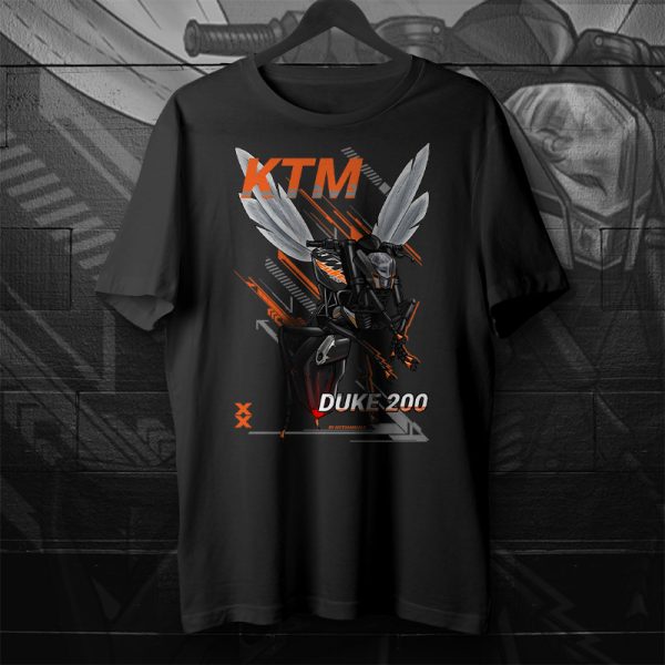 T-shirt KTM 200 Duke Wasp Black Merchandise & Clothing