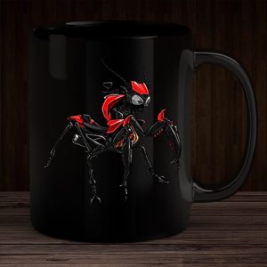 Black Mug Triumph Street Triple 765 Mantis Diablo Red Merchandise & Clothing