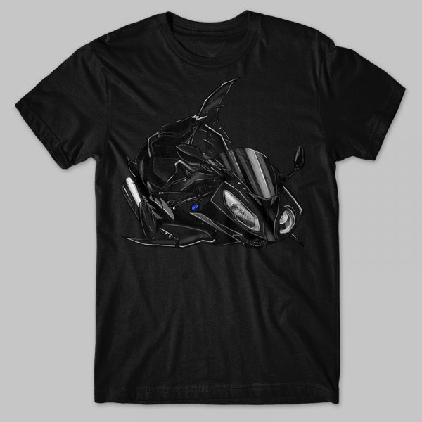 T-shirt BMW S1000RR Shark 2015-2016 Black Storm Metallic Merchandise & Clothing