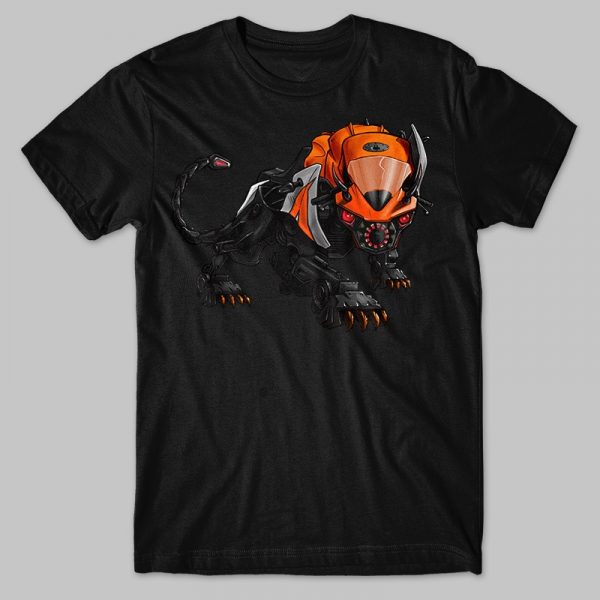 T-shirt Honda CBR 150R Panther Vibrant Orange Merchandise & Clothing Motorcycle Apparel