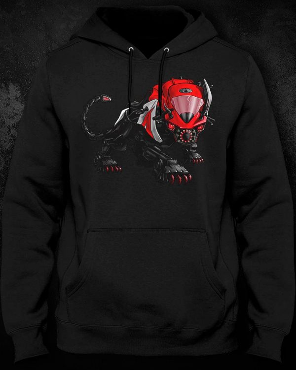 Hoodie Honda CBR 150R Panther Sports Red Merchandise & Clothing Motorcycle Apparel