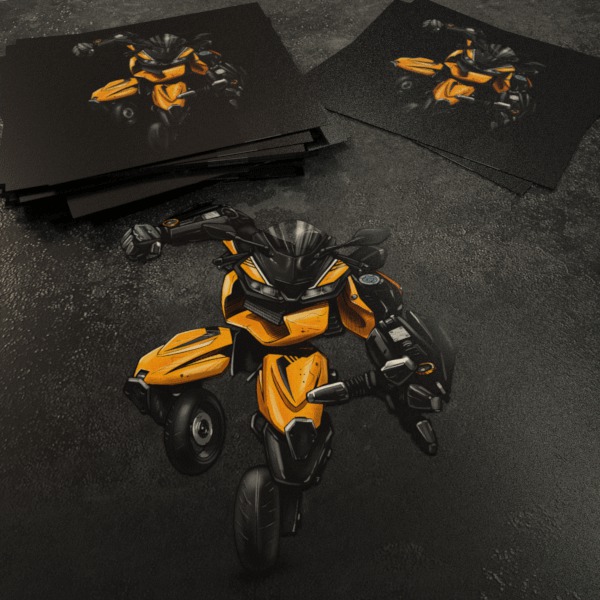 Stickers Yamaha YZF-R15 V3 Transformer Yellow Merchandise & Clothing Motorcycle Apparel