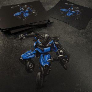 Stickers Yamaha YZF-R15 V3 Transformer Blue Merchandise & Clothing Motorcycle Apparel