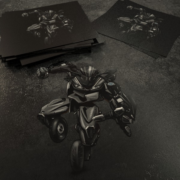 Stickers Yamaha YZF-R15 V3 Transformer Black Merchandise & Clothing Motorcycle Apparel