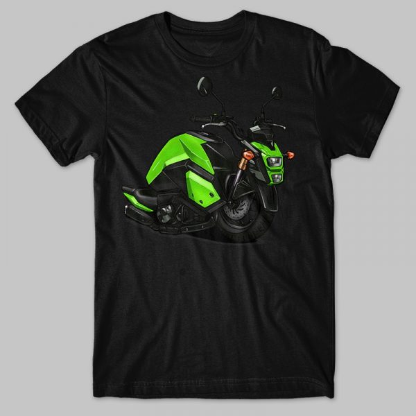 T-shirt Honda Grom MSX125 Snail Green Merchandise & Clothing Motorcycle Apparel