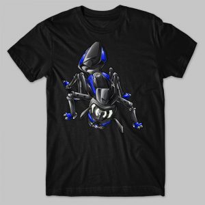 T-shirt Yamaha MT-07 Ant Team Yamaha Blue Merchandise & Clothing Motorcycle Apparel