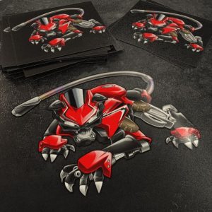 Stickers Honda CBR 500R Panther Red Grand Prix Merchandise & Clothing Motorcycle Apparel