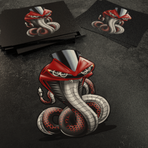 Stickers Yamaha YZF-R6 Cobra Red Merchandise & Clothing Motorcycle Apparel