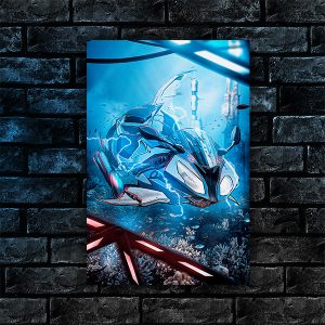 Motorcycle Poster BMW S1000RR Shark Merchandise & Clothing
