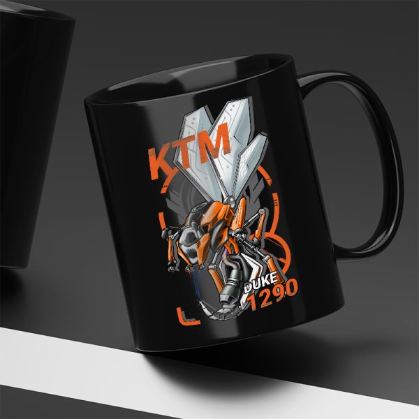 KTM 1290 Super Duke R Wasp Mug Orange Merchandise & Clothing Motorcycle Apparel