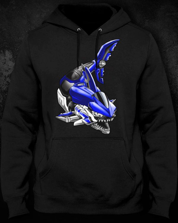 Hoodie Yamaha YZF-R3 Shark 2016 Team Yamaha Blue Merchandise & Clothing