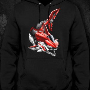 Hoodie Yamaha YZF-R3 Shark 2015 Rapid Red Merchandise & Clothing