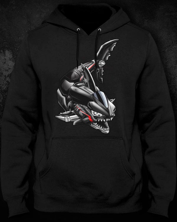 Hoodie Yamaha YZF-R3 Shark 2015-2016 Raven Merchandise & Clothing