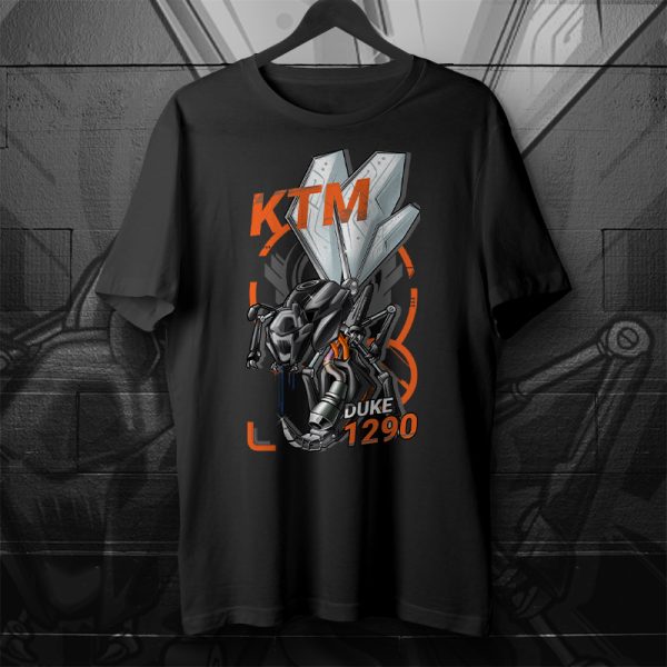 KTM 1290 Super Duke R Wasp T-shirt Black Merchandise & Clothing Motorcycle Apparel