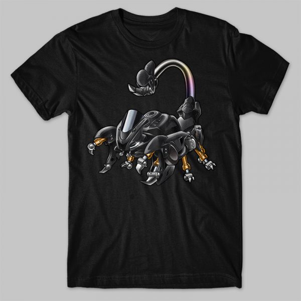T-shirt Yamaha YZF-R6 Scorpion Raven Merchandise & Clothing Motorcycle Apparel
