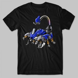 T-shirt Yamaha YZF-R6 Scorpion 2020 Team Yamaha Blue Merchandise & Clothing Motorcycle Apparel