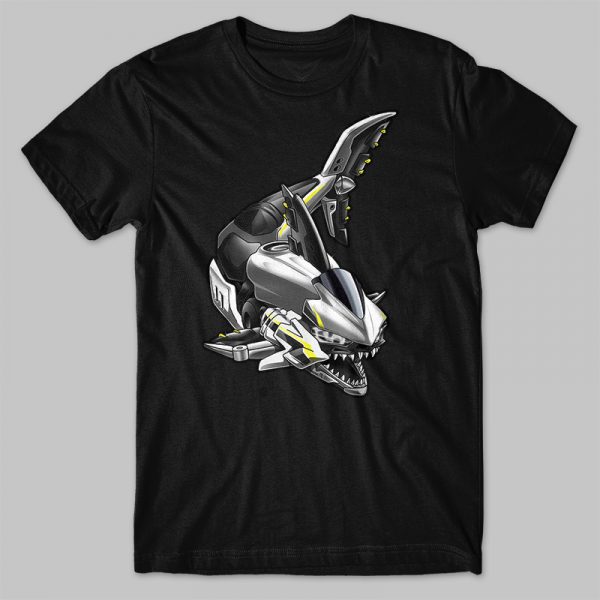T-shirt Yamaha YZF-R3 Shark 2018 Vivid White Merchandise & Clothing