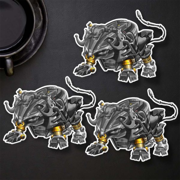 Stickers Ducati Streetfighter V4 Bull 2021-2022 S Dark Stealth Merchandise & Clothing Motorcycle Apparel