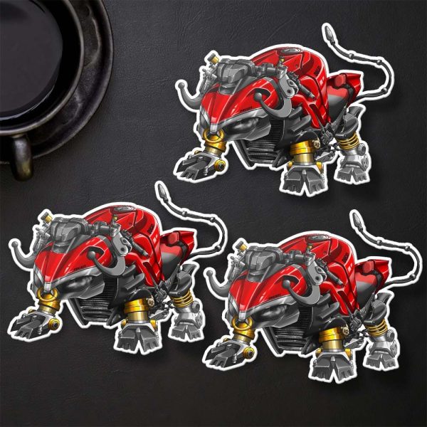 Stickers Ducati Streetfighter V4 Bull 2023 S Ducati Red Merchandise & Clothing Motorcycle Apparel