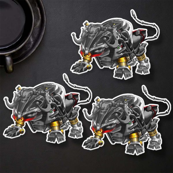Stickers Ducati Streetfighter V4 Bull 2023 SP2 Winter Test Merchandise & Clothing Motorcycle Apparel