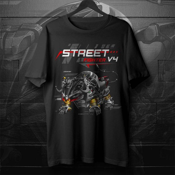 T-shirt Ducati Streetfighter V4 Bull 2023 SP2 Winter Test Merchandise & Clothing Motorcycle Apparel