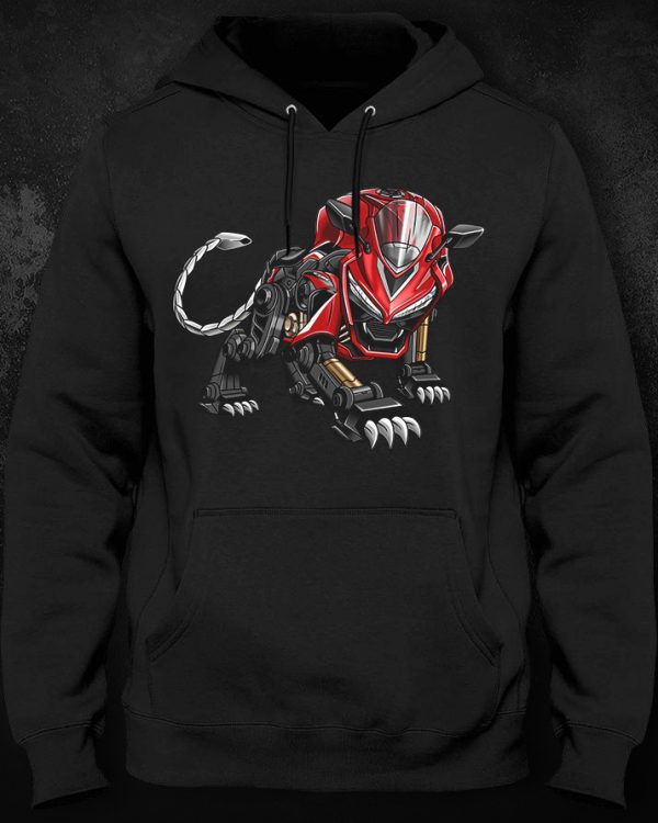 Hoodie Honda CBR 650R Panther Grand Prix Red Merchandise & Clothing Motorcycle Apparel