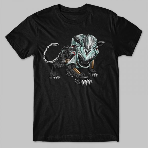 T-shirt Honda CBR 650R Panther Pearl Smoky Gray Merchandise & Clothing Motorcycle Apparel
