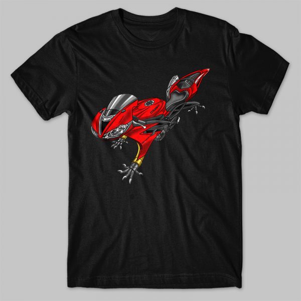 T-shirt Triumph Daytona 675 Gecko Merchandise & Clothing Motorcycle Apparel