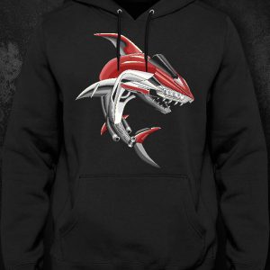Hoodie Yamaha YZF-R25 Shark Red Merchandise & Clothing Motorcycle Apparel