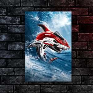 Poster Yamaha YZF-R25 Shark Merchandise & Clothing