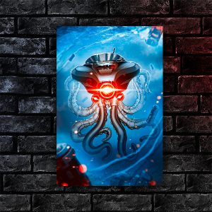 Poster Street Glide Octopus Merchandise & Clothing