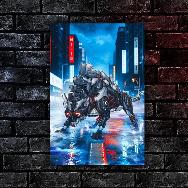 Motorcycle Poster Yamaha MT-10 Hyena | 2016-2021