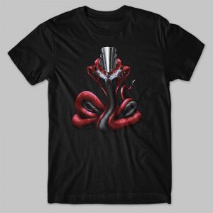 T-shirt Yamaha Tracer 700 Snake Radical Red Merchandise & Clothing Motorcycle Apparel
