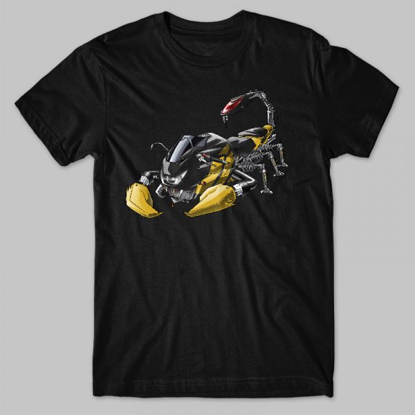 T-shirt Honda CBR 929RR Scorpion Flash Yellow & Gloss Black Merchandise & Clothing Motorcycle Apparel
