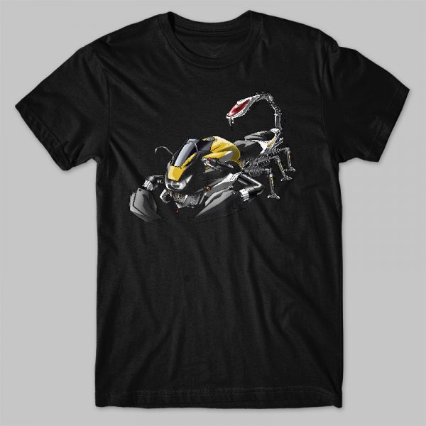 T-shirt Honda CBR 929RR Scorpion Black (black claws) Merchandise & Clothing Motorcycle Apparel