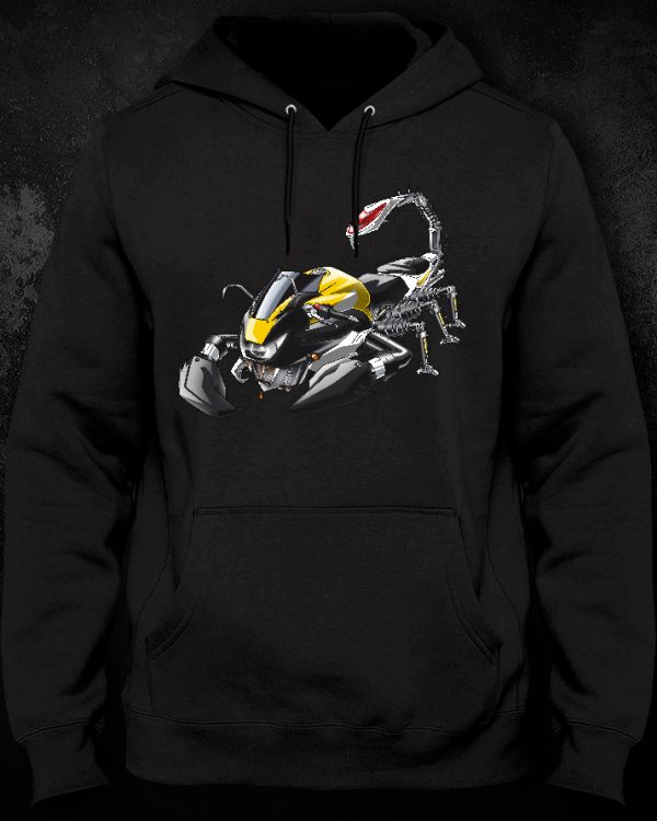 Hoodie Honda CBR 929RR Scorpion Black (black claws) Merchandise & Clothing Motorcycle Apparel