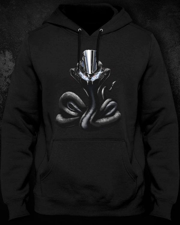 Hoodie Yamaha Tracer 700 Snake Tech Black Merchandise & Clothing Motorcycle Apparel
