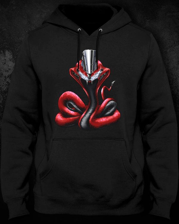Hoodie Yamaha Tracer 700 Snake Radical Red Merchandise & Clothing Motorcycle Apparel